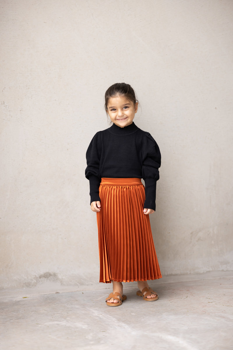 Sophia pleated skirt